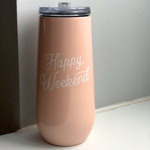 Happy Weekend Traveler Mug / Wine Cup - New in Box!
